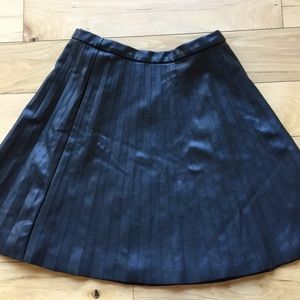 Jcrew size 2 leather skirt